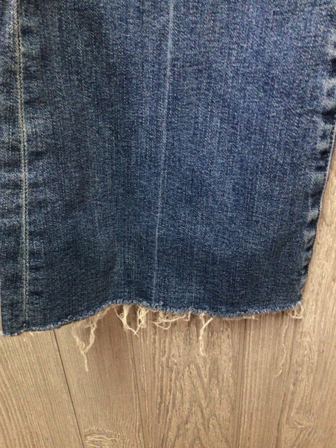 Mother The Weekender Fray High-waist Jeans Size 4